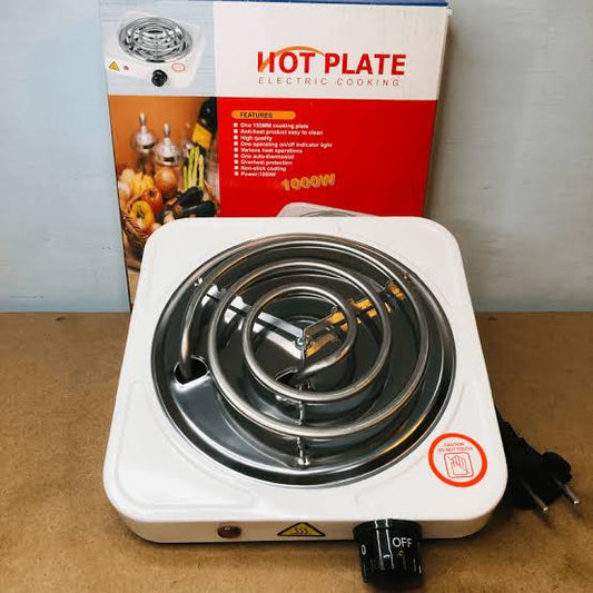 Electric Stove For Cooking – Hot Plate Heat Up In Just 2 Mins – Easy To Clean – (random Color )